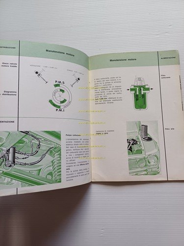 Alfa Romeo Giulia TI Super 1964 manuale uso manutenzione libretto …