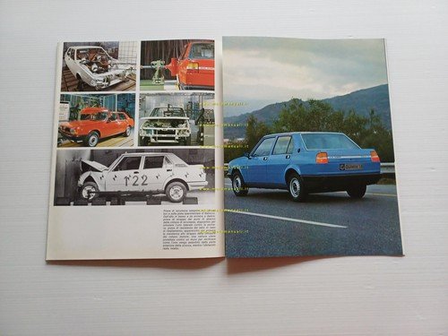 Alfa Romeo Giulietta 1.3 - 1.6 1978 depliant originale italiano