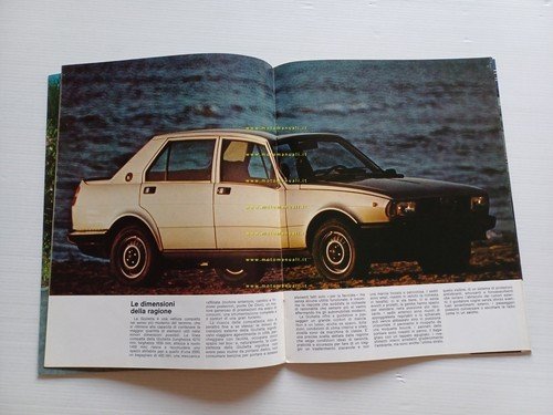 Alfa Romeo Giulietta 1.3 - 1.6 1980 depliant italiano originale