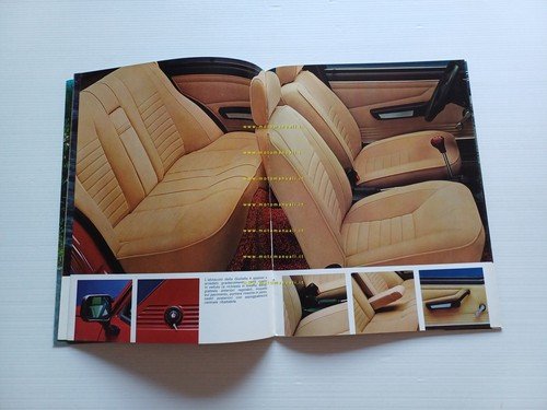 Alfa Romeo Giulietta 1.3 - 1.6 1980 depliant italiano originale