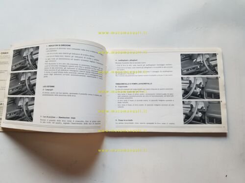 Alfa Romeo Giulietta 1.3-1.6 1978 manuale uso manutenzione libretto originale