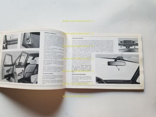 Alfa Romeo Giulietta 1.3-1.6 1978 manuale uso manutenzione libretto originale