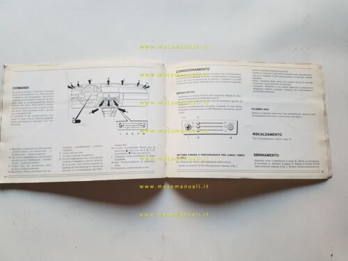 Alfa Romeo Giulietta 1.3-1.6 1978 manuale uso manutenzione libretto originale