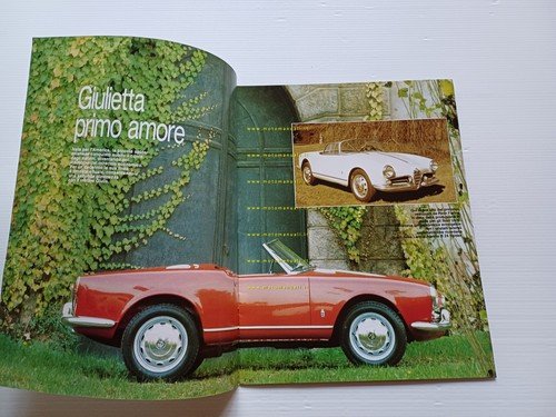 Alfa Romeo Giulietta-Giulia Spider 1.3-1.6 Allegato rivista GT Granturismo 1987