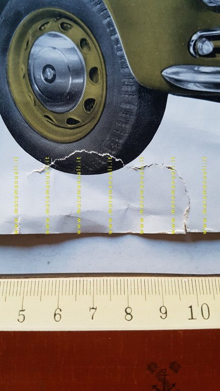 Alfa Romeo Giulietta Sprint 1955 depliant originale italiano