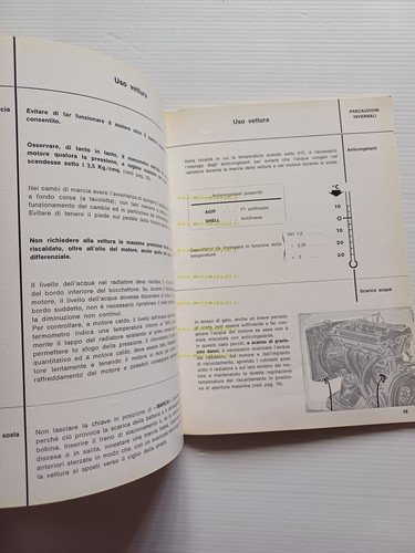 Alfa Romeo GT 1300 Junior 1966 manuale uso manutenzione libretto …