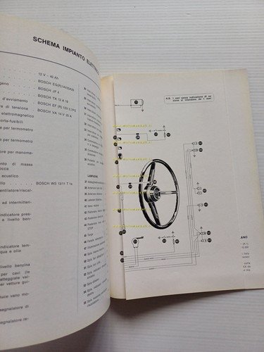 Alfa Romeo GT 1300 Junior 1966 manuale uso manutenzione libretto …