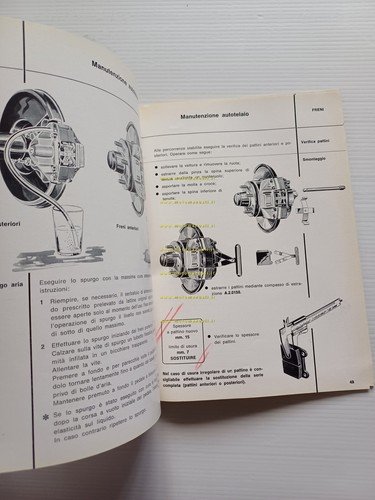 Alfa Romeo GT 1300 Junior 1966 manuale uso manutenzione libretto …