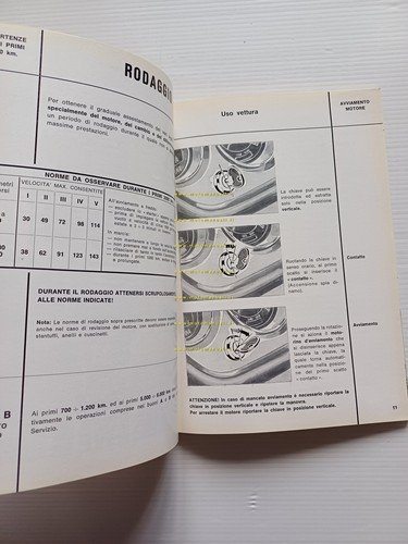 Alfa Romeo GT 1300 Junior 1968 manuale uso manutenzione libretto …