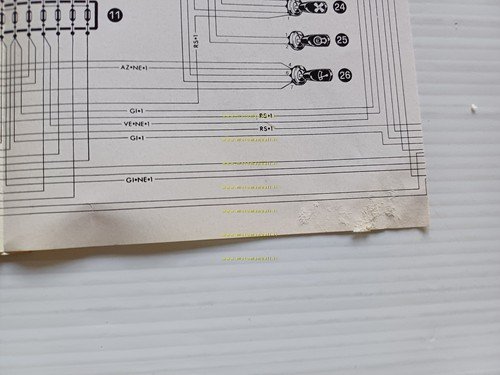 Alfa Romeo GT 1300 Junior 1969 ALLEGATO manuale uso originale