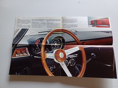 Alfa Romeo GT Junior 1.3 - 1.6 1973 depliant francese …