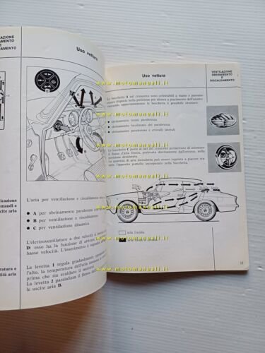 Alfa Romeo GT Junior 1.3 - 1.6 1974 manuale uso …