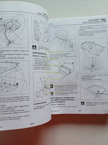 Alfa Romeo GTV - Spider 1994-96 manuale officina Carrozzeria - …