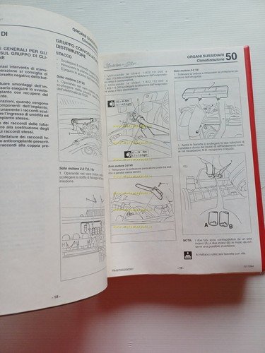 Alfa Romeo GTV - Spider 1994-96 manuale officina Carrozzeria - …
