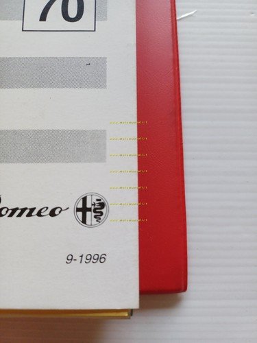 Alfa Romeo GTV - Spider 1994-96 manuale officina Carrozzeria - …