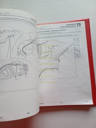 Alfa Romeo GTV - Spider 1994-96 manuale officina Carrozzeria - …