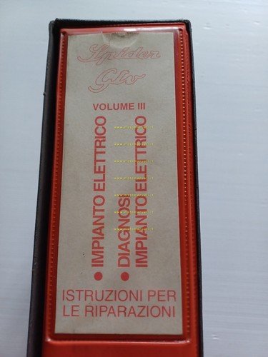 Alfa Romeo GTV - Spider 1994-97 manuale officina Impianto Elettrico …