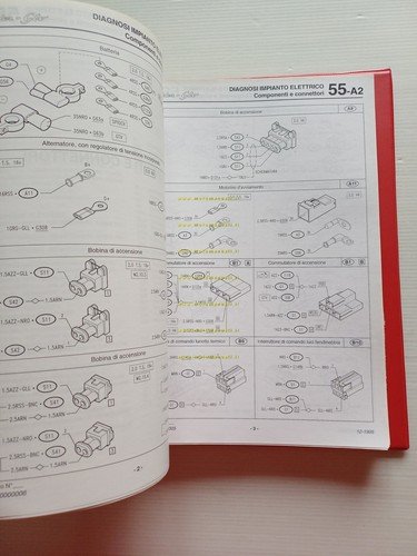 Alfa Romeo GTV - Spider 1994-97 manuale officina Impianto Elettrico …