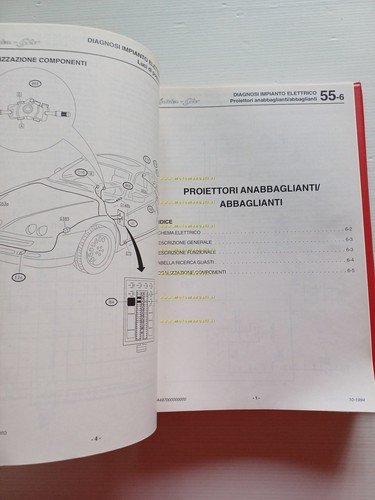Alfa Romeo GTV - Spider 1994-97 manuale officina Impianto Elettrico …
