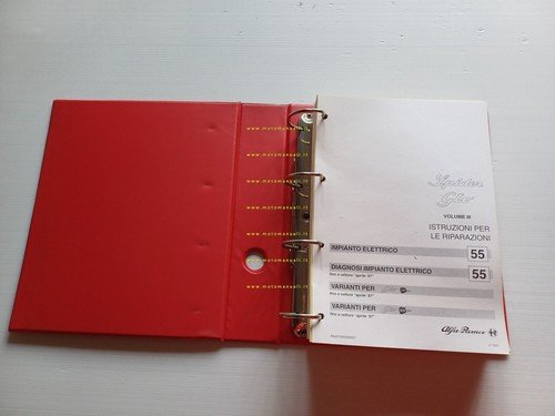 Alfa Romeo GTV - Spider 1994-97 manuale officina Impianto Elettrico …