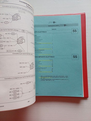 Alfa Romeo GTV - Spider 1994-97 manuale officina Impianto Elettrico …