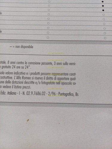 ALFA ROMEO GTV 2.0 Twin Spark - 2.0 V6 1996 …