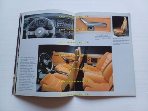 Alfa Romeo GTV 6 2.5 - 2.0 1983 depliant originale …