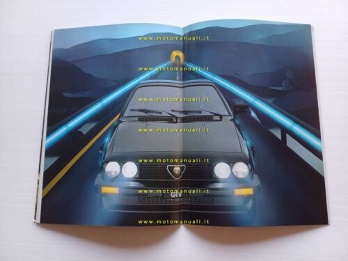 Alfa Romeo GTV 6 2.5 - 2.0 1983 depliant originale …