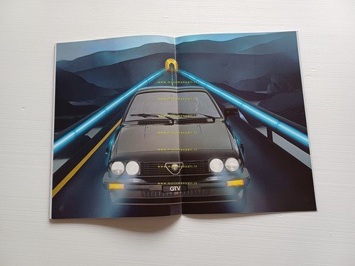 Alfa Romeo GTV 6 2.5 - 2.0 1984-85 depliant originale …