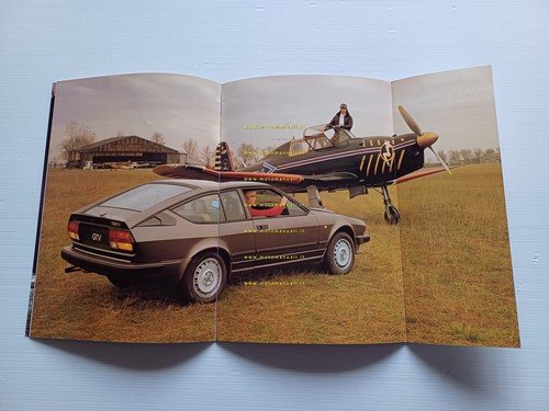 Alfa Romeo GTV 6 2.5 - 2.0 1984-85 depliant originale …