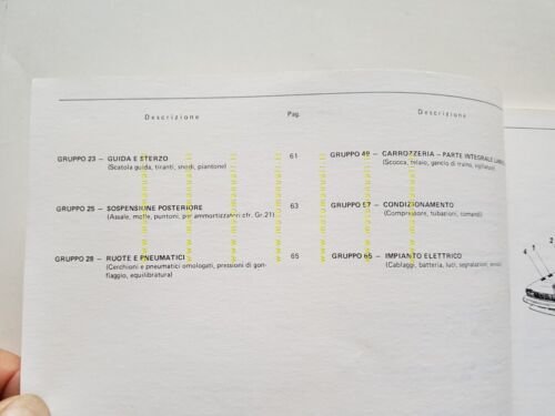 Alfa Romeo GTV 6 2.5 1980 manuale officina caratteristiche prescrizioni …