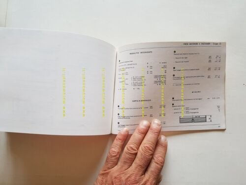 Alfa Romeo GTV 6 2.5 1980 manuale officina caratteristiche prescrizioni …