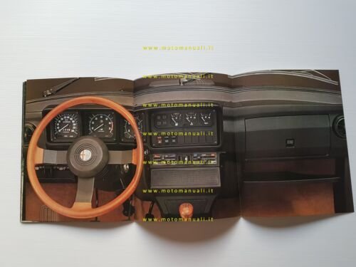 Alfa Romeo GTV 6 2.5 1982 depliant originale italiano