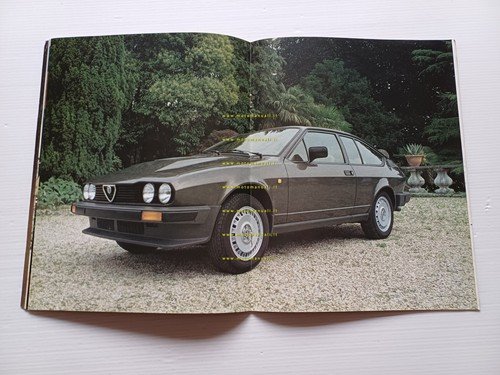 Alfa Romeo GTV 6 2.5 1982 depliant originale italiano