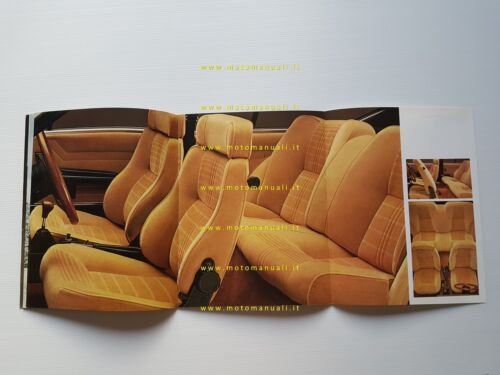 Alfa Romeo GTV 6 2.5 1982 depliant originale italiano