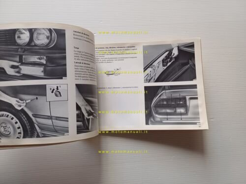 Alfa Romeo GTV 6 2.5 1983 manuale uso manutenzione libretto …