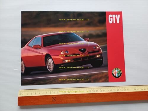 Alfa Romeo GTV modelli 1995 depliant originale italiano