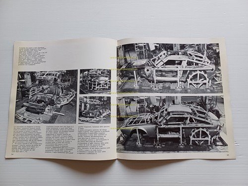 Alfa Romeo Junior Zagato 1969 depliant articolo Style Auto originale …