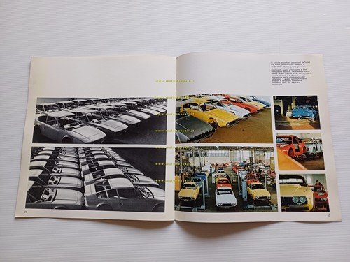 Alfa Romeo Junior Zagato 1969 depliant articolo Style Auto originale …