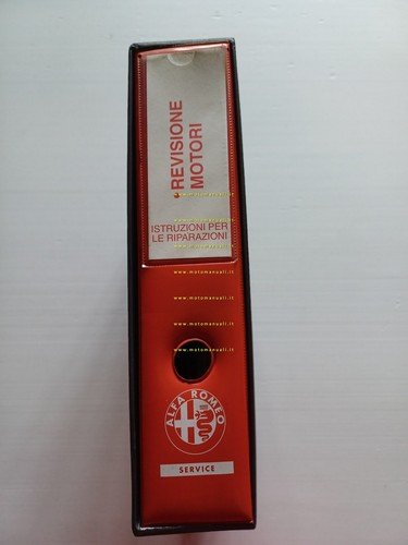 Alfa Romeo manuale officina Revisione Motori tutti modelli 1994-98 originale