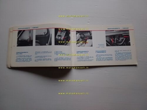 Alfa Romeo Ondine manuale uso manutenzione libretto originale
