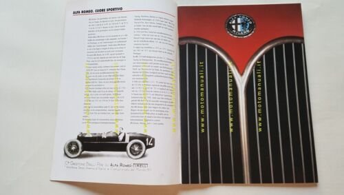 Alfa Romeo produzione 1997 depliant OLANDESE originale DUTCH text brochure
