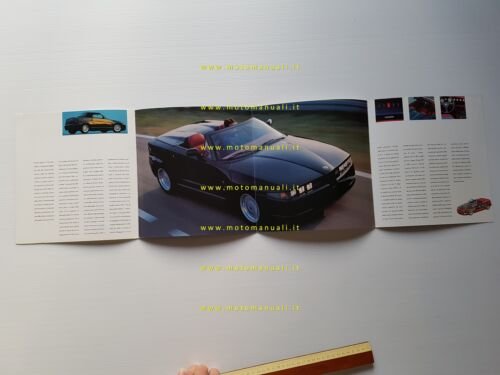 Alfa Romeo R.Z. 3.0 1992 depliant originale italiano