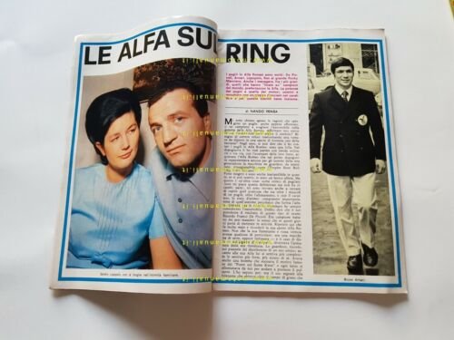 Alfa Romeo Rivista Il Quadrifoglio n. 17 1970 no depliant …