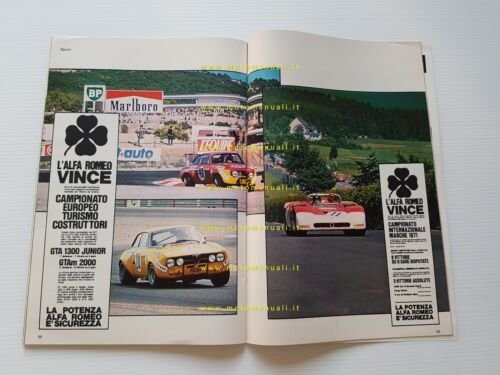 Alfa Romeo Rivista Il Quadrifoglio n. 21 1971 presentazione Alfasud