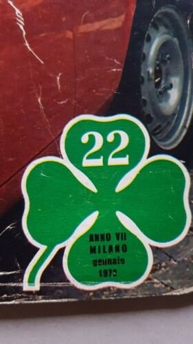 Alfa Romeo Rivista Il Quadrifoglio n. 22 1972 no depliant …