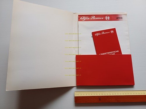 Alfa Romeo Salone Internazionale dell'Auto Paris 1990 cartella stampa originale