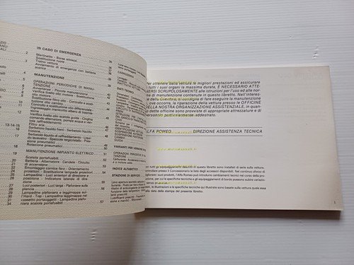 Alfa Romeo Spider 1.6 - 2.0 -QV 1986 manuale uso …