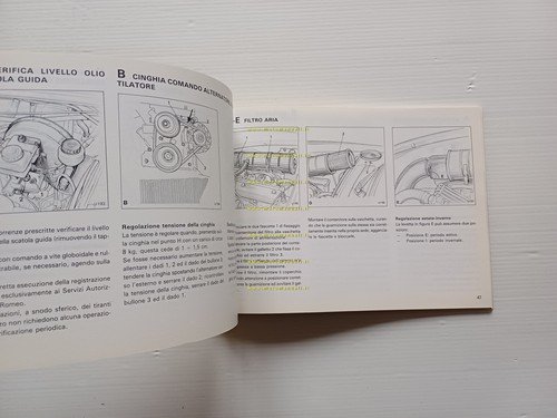 Alfa Romeo Spider 1.6 - 2.0 -QV 1986 manuale uso …
