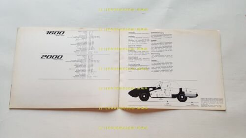 Alfa Romeo Spider 1.6 - 2.0 1979-80 depliant OLANDESE originale …